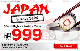 Visit our website and get complete information about trips to japan, tours in japan and vacations to japan. 8 12 Jul 2014 Airasiago Malaysia 5 Days Flights Hotel Taxes For Japan Travel Packages Promotion Everydayonsales Com