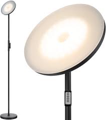 Maybe you would like to learn more about one of these? Amazon Com Floor Lamp 30w 2400lm Sky Led Modern Torchiere 3 Color Temperatures Super Bright Floor Lamps Tall Standing Pole Light With Remote Touch Control For Living Room Bed Room Office Black Tools Home Improvement