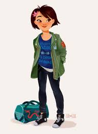 Berikut 25 foto adegan dalam film animasi yang. Top Gambar Kartun Wanita Tomboy Kolek Gambar