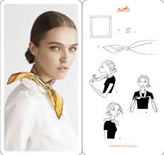Hermes Comment Nouer Un Foulard Nouer Foulard Tuto Foulard