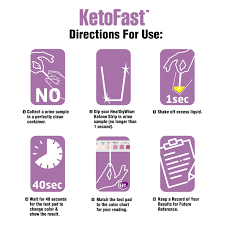 Keto Fast Ketone Test Strips 150ct Made In Usa Easy To Read Sensitive Ketogenic Urinalysis Testing Sticks Daily Ketones Measurement Urine