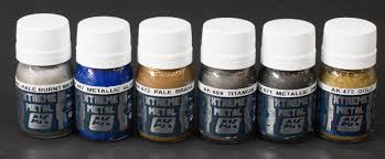 Brass color paint for metal. Ak Interactive Xtreme Metal Colors Paint Review