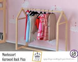 Maybe you would like to learn more about one of these? Montessori Garment Rack Plan Kids Clothes Rack Mini Wooden Rack Girl Clothing Rack Dress Up Storage Supports A Vetements Plans De Lit Portemanteau Chambre
