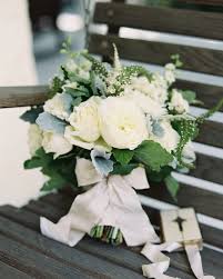 Using all greenery in your wedding decorations is a seriously cool and trendy alternative to fresh flowers. 64 White Wedding Bouquets Martha Stewart