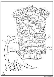 In an alternate timeline in which earth was never hit by an asteroid and dinosaurs never became extinct, a young apatosaurus named arlo loses his father in a tragic accident. Good Dinosaur Coloring Pages Free Printable Arlo 01 Coloring Home