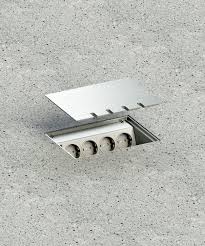Bodensteckdose 2 fach eckig belegbar aufliegender deckel aus. 8804e Bodensteckdose Bs Bodensteckdosen Systemtechnik