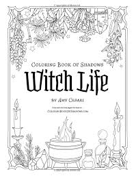 It also helps that it includes lined and unlined versions. Coloring Book Of Shadows Witch Life Amy Cesari 9781719185769 Amazon Com Books Book Of Shadows Coloring Books Shadow