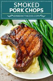Thin pork chops should be grilled hot and fast, while thicker cuts some recommended recipes are beer brined pork chops, baked pork chops with mushroom sauce, paprika pork chops, and spicy pork chops. Smoked Pork Chops Dinner At The Zoo