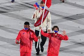 1 (tokyo time) 12:45 p.m. Marcial Watanabe Lead Ph At Tokyo Olympics Opening Ceremony Inquirer Sports