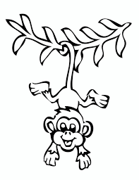 The free animal coloring pages will help kids differentiate between various animals and learn their names. Monkey Drawing Monkey Coloring Pages Tree Coloring Page Coloring Pages