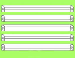 Ist bei der lineatur 1 ein schreiblernhaus am anfang und am ende der . Farbklax Hefte Lineaturen 1 Klasse Lineaturen