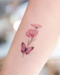 15 Small Simple Butterfly Tattoo Ideas In 2021 Butterfly Tattoos For Women Flower Wrist Tattoos Collar Bone Tattoo