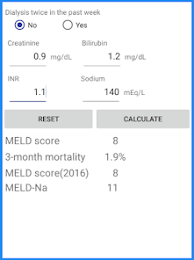 Image result for MELD Score