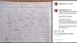 Geguritan mempunyai banyak kategori seperti bentuk lagu yang bisa dinyanyikan dan kedua seperti sebuah puisi. Siswa Sd Beri Puisi Penyemangat Lawan Corona Untuk Ridwan Kamil Suara Jabar