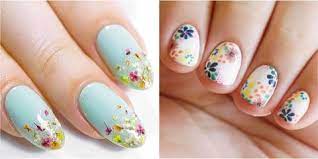 She has been practicing nail art for over 5 years and graduated from northampton college with distinction with a nail technician and manicurist these dots will be forming the center of the flower, so place them on your nails accordingly. 25 Flower Nail Art Design Ideas Easy Floral Manicures For Spring And Summer