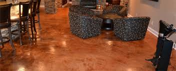 Get quality concrete service at reasonable prices. Consider Stained Concrete Floors During Your Basement Finishing Project Beautiful And Functional Average Costs