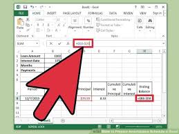 how to prepare amortization schedule in excel 10 steps