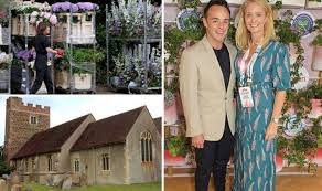 The bgt star arrived at the ceremony with his best man declan donnelly (image. Ti2crlbyhwd4km