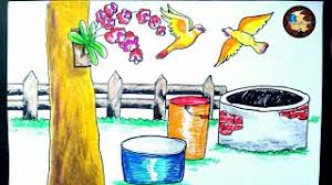 Gambar sketsa batik flora gambar mewarnai penerapan ragam hias flora fauna dan geometris pada bahan tekstil banyak dijumpai di berbagai daerah di indonesia gambar sketsa batik flora search the worlds information including webpages images videos and more. Menggambar Flora Fauna Dan Alam Benda Youtube