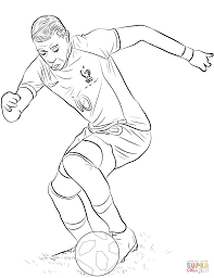 Coloriage de foot à imprimer sur coloriageaimprimer.net. Coloriage Kylian Mbappe Coloriages A Imprimer Gratuits Coloriage A Imprimer Gratuit Coloriage Football Coloriage Foot