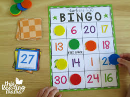 Download a pdf with 2 free pages of bingo cards plus instructions and a randomized call sheet. Free Number Bingo For Numbers 1 30 This Reading Mama