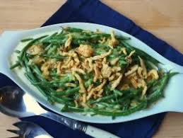 Dig In Top With The Remaining Onions Before Serving Green Bean Casserole Food Network Recipes Greenbean Casserole Recipe