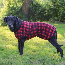 Dura-Tech® Buffalo Plaid Fleece Dog Coat | Schneiders