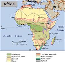 Coloring map of africa color in this map to learn the countries of africa. Jungle Maps Map Of Africa Landforms