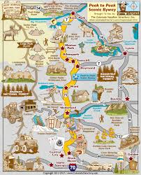 Downtown boulder is renowned for an eclectic mix of boutiques found along the pearl street mall and adjacent streets. Peak To Peak Scenic Byway Map Colorado Vacation Directory