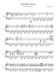 Maybe you would like to learn more about one of these? Akatsuki Theme Sheet Music For Piano Solo Musescore Com