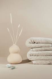 Download Premium Image Of Clean Natural Brown Towels Bathroom Design In 2020 Brown Towel Natural Brown Bathroom Design