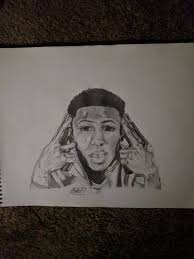 Youngboy Nba Glo Upnba Youngboy Glo Up Glo Up Artwork Portrait Tattoo