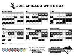 Chicago White Sox On Twitter The Whitesox Have Announced Their 2018 Regular Season Schedule With Opening Day On Friday March 29 At Kansas City 3 15 P M Ct Https T Co B0gk3u1nqf