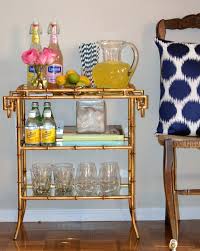 Mini Bar House Of Harper Gold Bar Cart Bar Cart Decor Bar Furniture