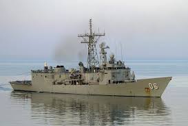 Commander Australian Fleet Rear Admiral Stuart Mayer Met Hmas Newcastle In Jervis Bay In The First Week Of March To Review The Ship S Readiness To Deploy On Op