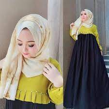 Padu padan gamis warna hijau dengan jilbab warna apa? Baju Warna Lemon Cocok Dengan Jilbab Warna Apa Baju Pesta Dan Kondangan Modern