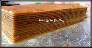 Home › cara buat cake › cara membuat kek lapis selipar jepun. Kek Lapis Sarawak Recipe