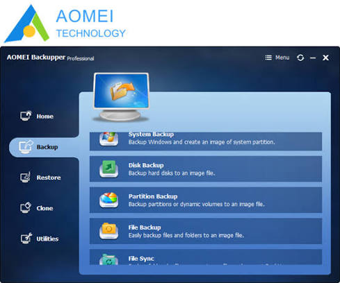 Aomei Backuper free