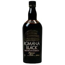 Romana Black Liquore Di Sambuca 750ml Sambuca Soy Sauce Bottle Liqueur