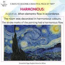 Descriptive words to describe artwork. 5 Ways To Describe A Beautiful Piece Of Art Corsi Di Inglese A Milano Scrambled Eggs Scuola Di Inglese