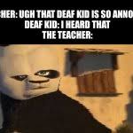 Distorted Po Meme Generator Imgflip