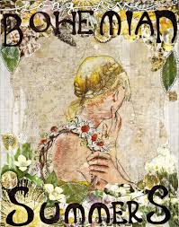 Bohemian Summers Bohemian Art Hippie Posters Boho Art