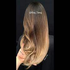 Straight Vs Curled Which One Do You Prefer Wearing Guytang Hairhoes Hairsluts Hairgasm H Hair Color Options Short Hair Balayage Balayage Hair Blonde Long