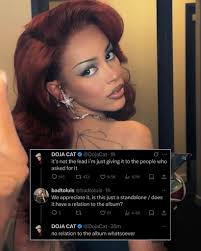 Doja Cat confirms she will release fan favorite track “Crack” due to high  demand, but it's not part of her upcoming album 'VIE'.