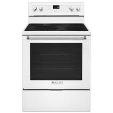 Maybe you would like to learn more about one of these? Kitchenaid White Electric Convection Range 6 4 Cu Ft Ykfeg500ewh Leon S