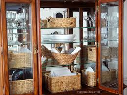 You start with good intentions, a couple of pretty pieces you want to display, then a well, i'm guilty too. China Cabinet