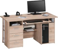 Schreibtisch aus massivem kiefernholz mit vier schubkästen und einer tür. Maja Schreib Und Computertisch 4052 Ab 207 99 Preisvergleich Bei Idealo De
