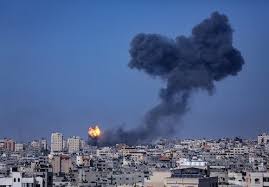 Fighting escalates in gaza and israel. 2ajljgdnma6j7m