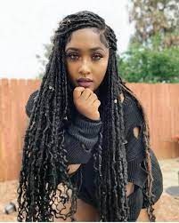 Crochet Hair Faux Locs Curly Ends Faux Locs Hairstyles Faux Hair Hair Styles