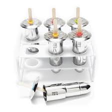 Popsicle mould，popsicle molds 6 pieces silicone ice pop molds. Stainless Steel Ice Pop Mold Original Design Nest